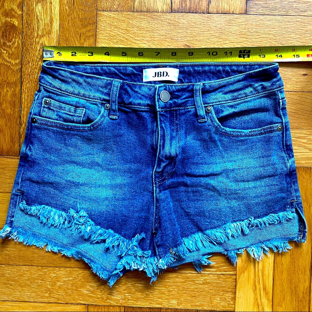 JBD high waisted jean shorts